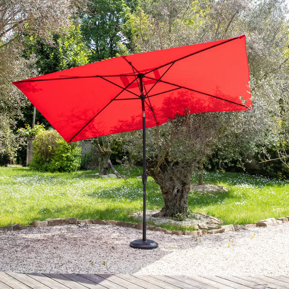 Happy Garden Parasol HAPUNA - Rood - Aluminium