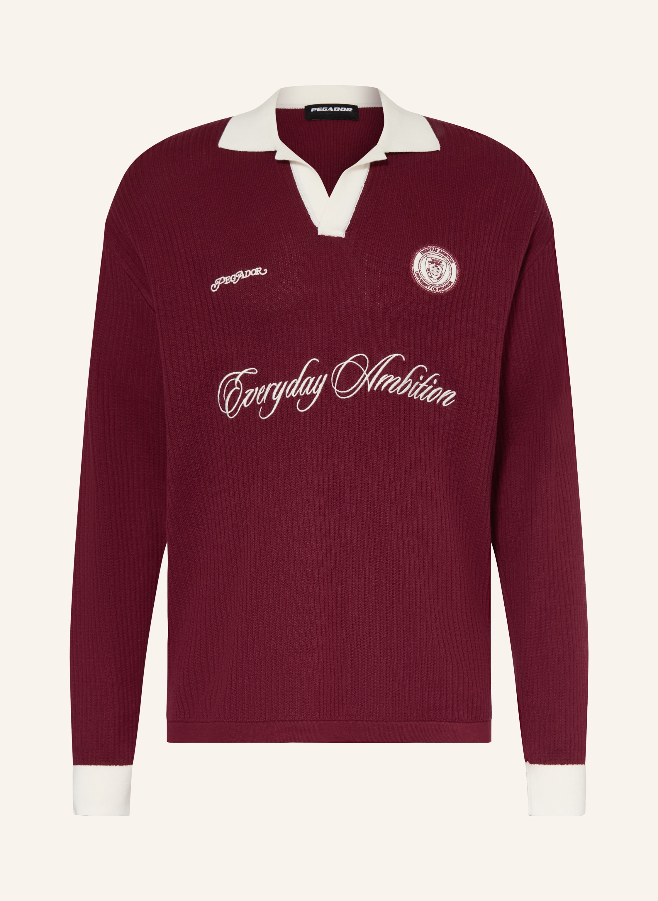 PEGADOR Strick-Poloshirt YEMO
