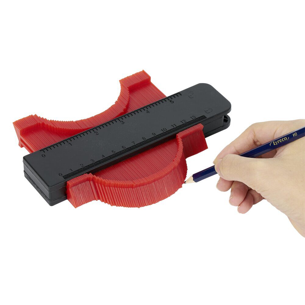 Copieur de forme plastique rouge et noir