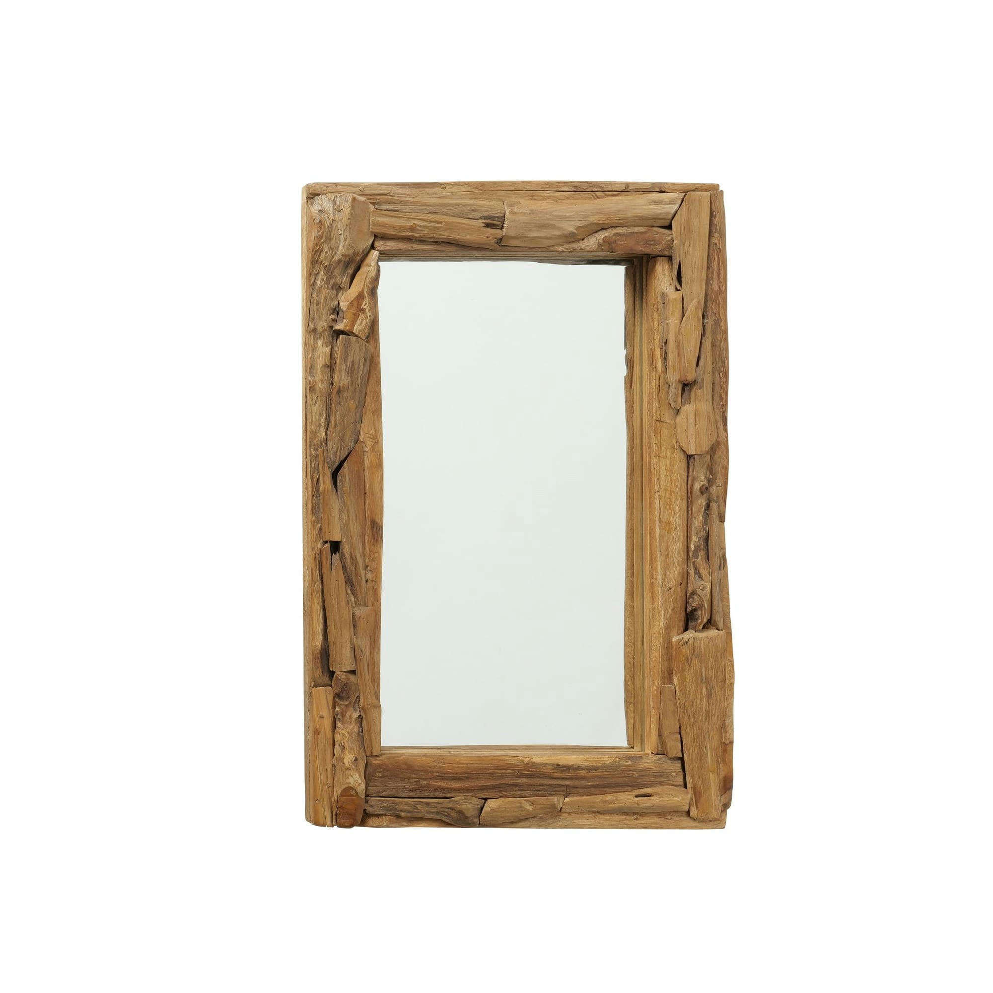 - Miroir teck - 60x5x90cm