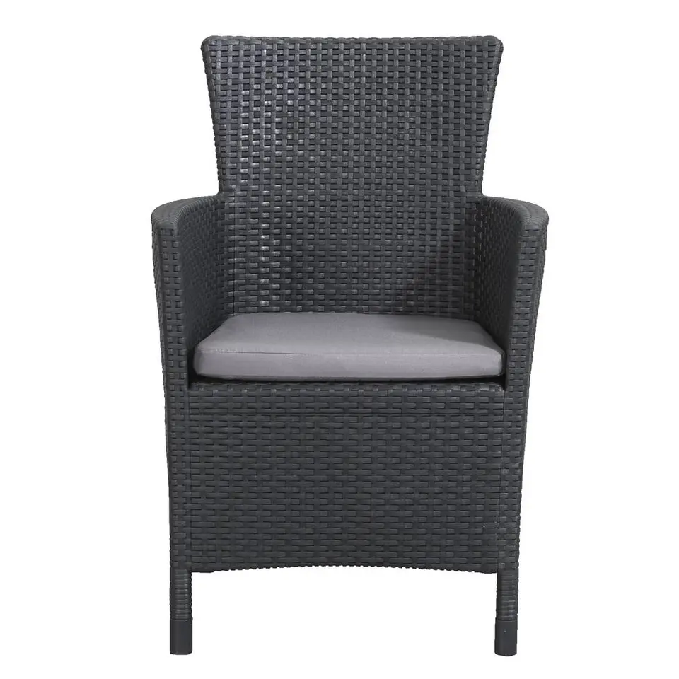 Allibert fauteuil Iowa incl. zitkussen - grijs