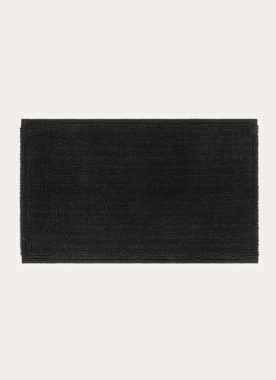 TAPIS DE BAIN CHENILLE Noir