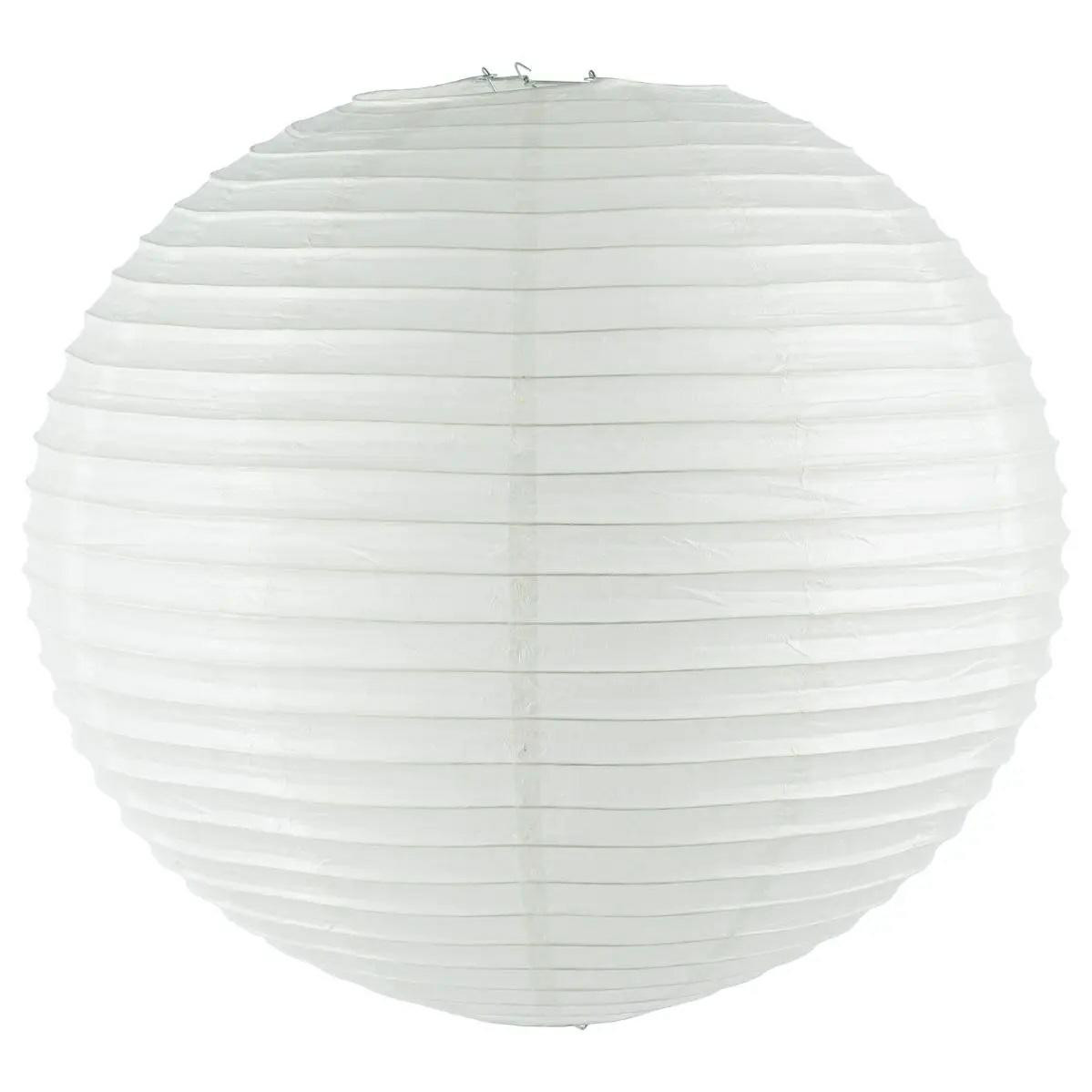 Lampion Wiszący 60cm Styl Japoński Biały Nowoczesny
