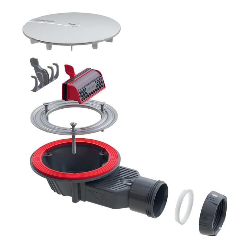 Bonde de douche Slim  Ø 90 mm WIRQUIN