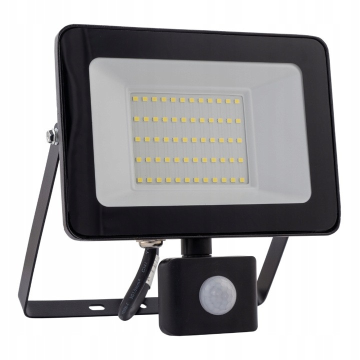 Naświetlacz LED 50W Germina z czujnikiem ruchu IP65 -1szt.