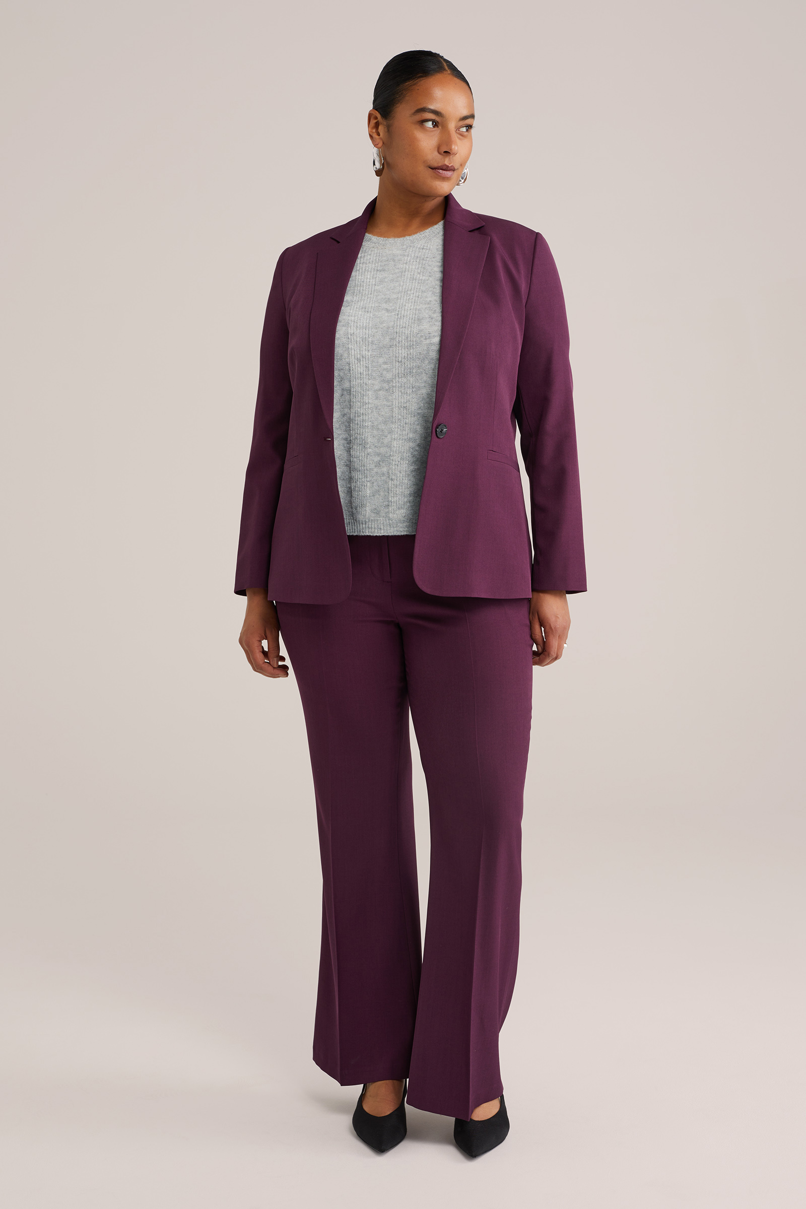 Dames trui met structuur - Curve