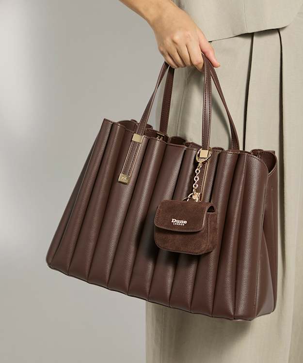 Dolly Brown - Pleated Shoulder Bag