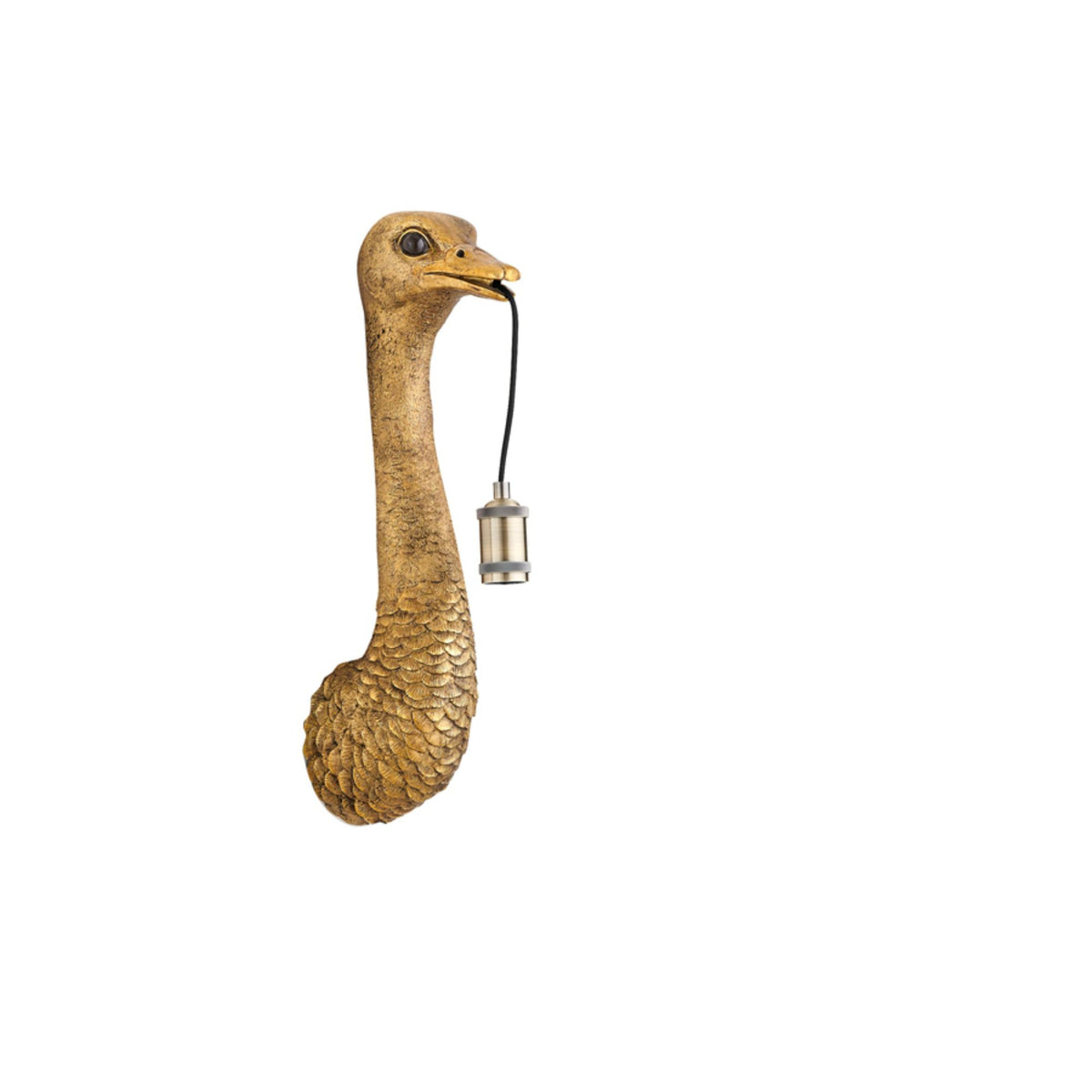 Light & Living wandlamp Ostrich - brons - 18x15.5x57.5cm