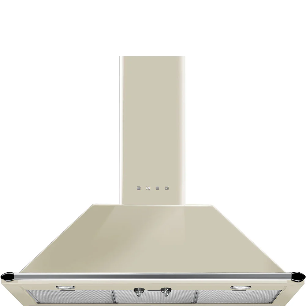 90cm Victoria Chimney Hood Cream