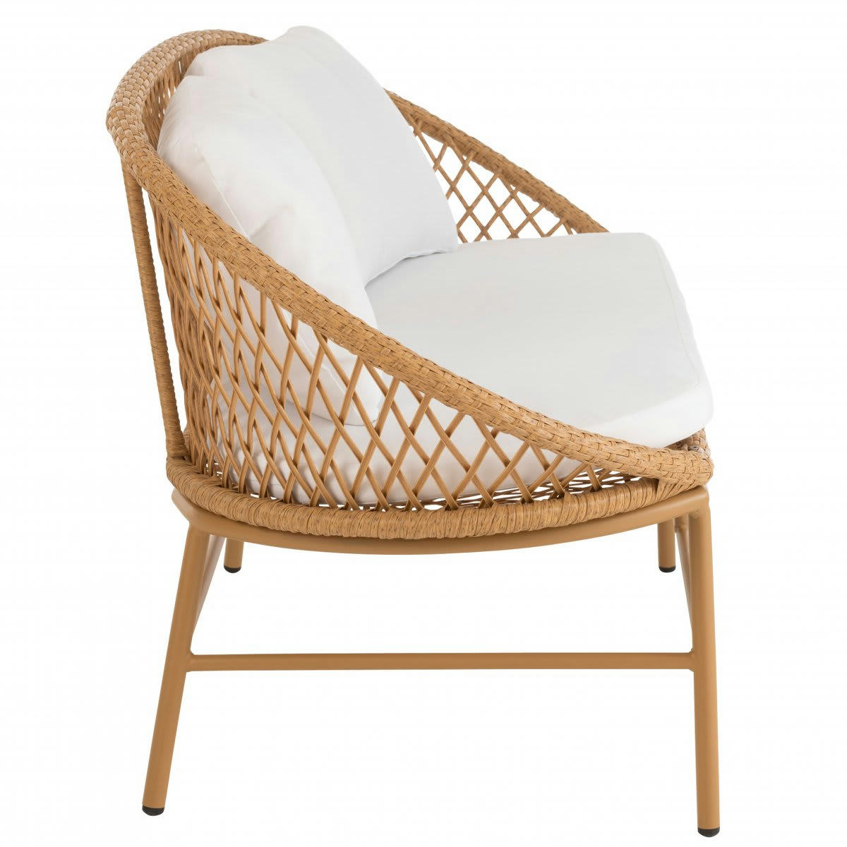 CARACAS - Canapé extérieur effet rotin