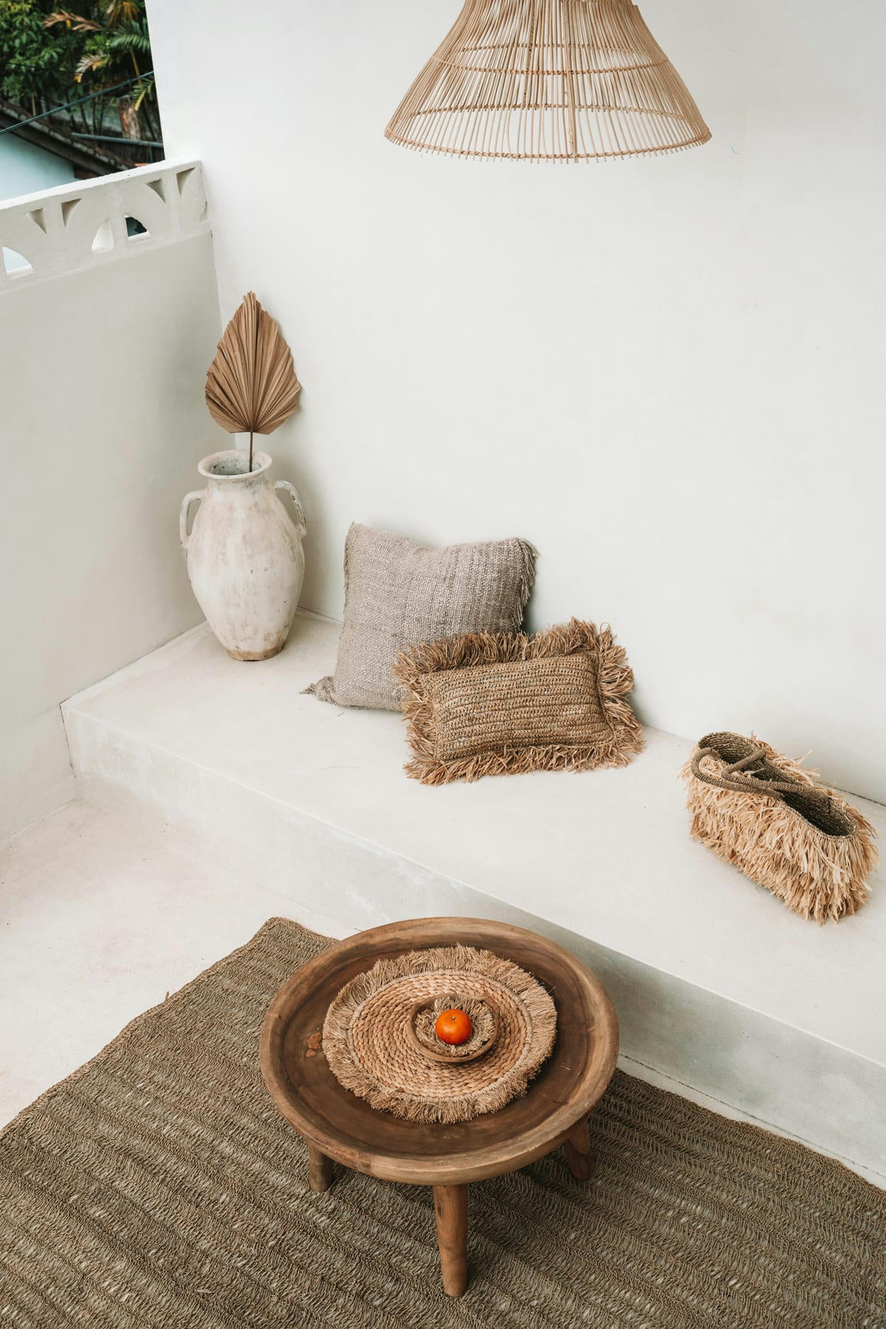 SEAGRASS RAFFIA - Set de table en herbes de mer et raffia naturel