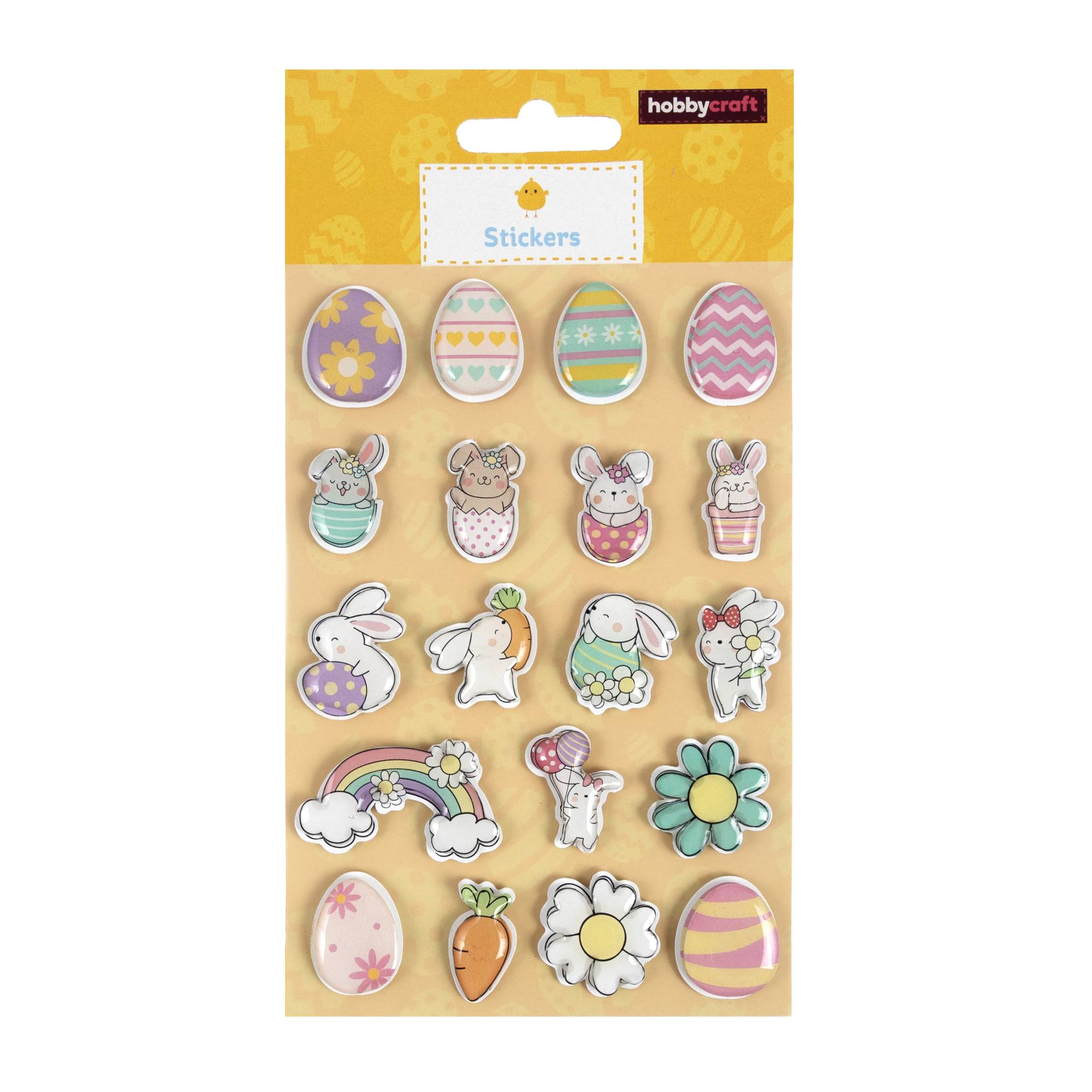 Spring Resin Stickers