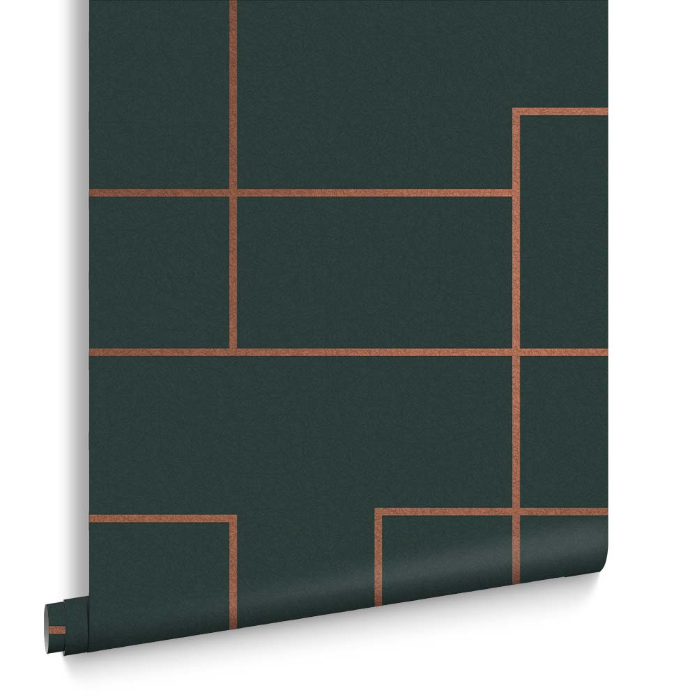 Graham & Brown Vliesbehang - Primo Teal - 10mx52cm