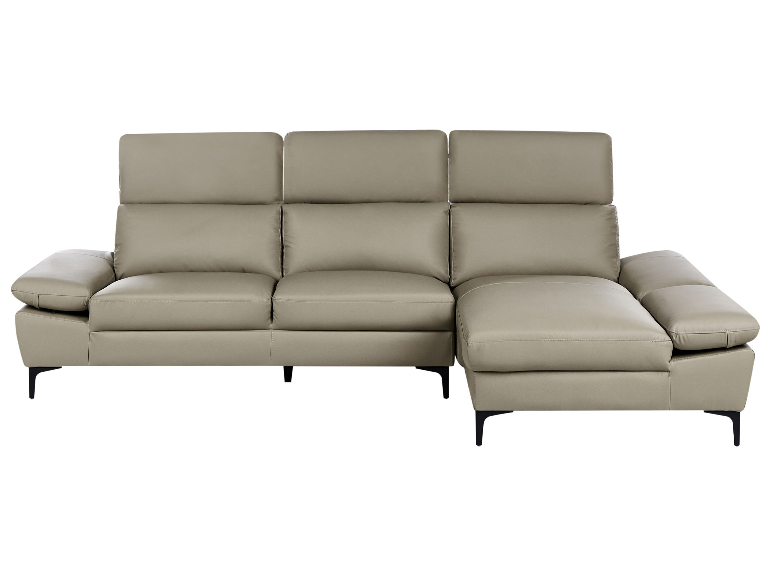 Narożnik sofa narożna skóra szara