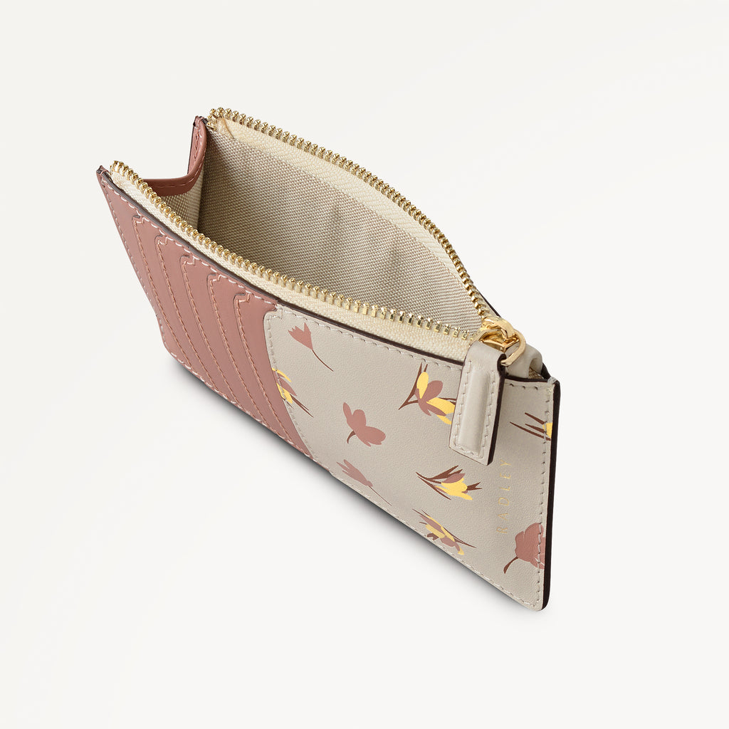 Spring Daze - Medium Zip Card & Coin Holder
