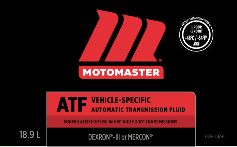 Moto Master Dexron III/Mercon Automatic Transmission Fluid/ATF, 20-L