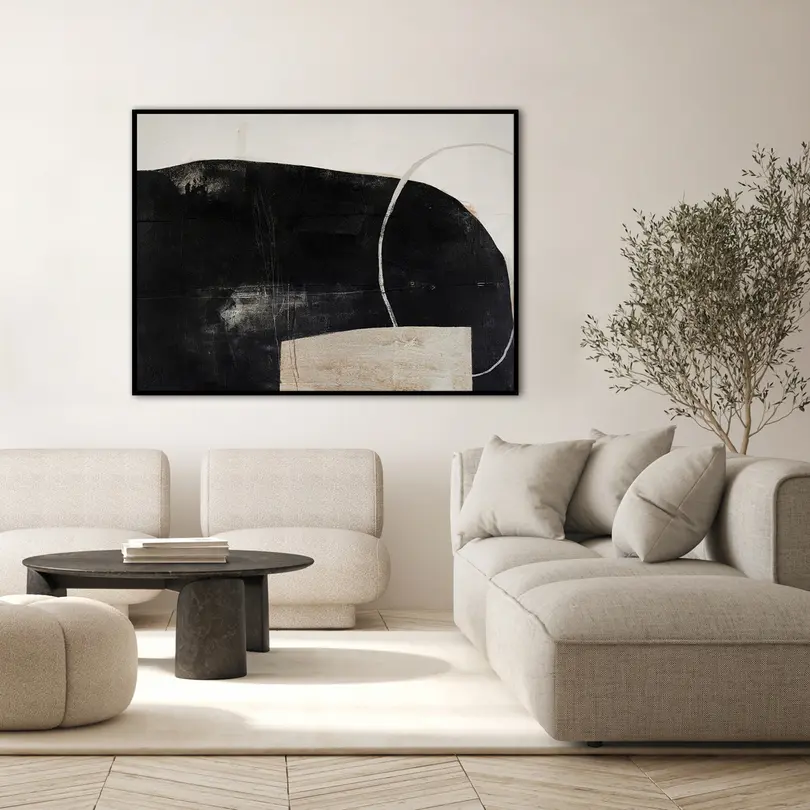 Bild mit Rahmen Design Painting