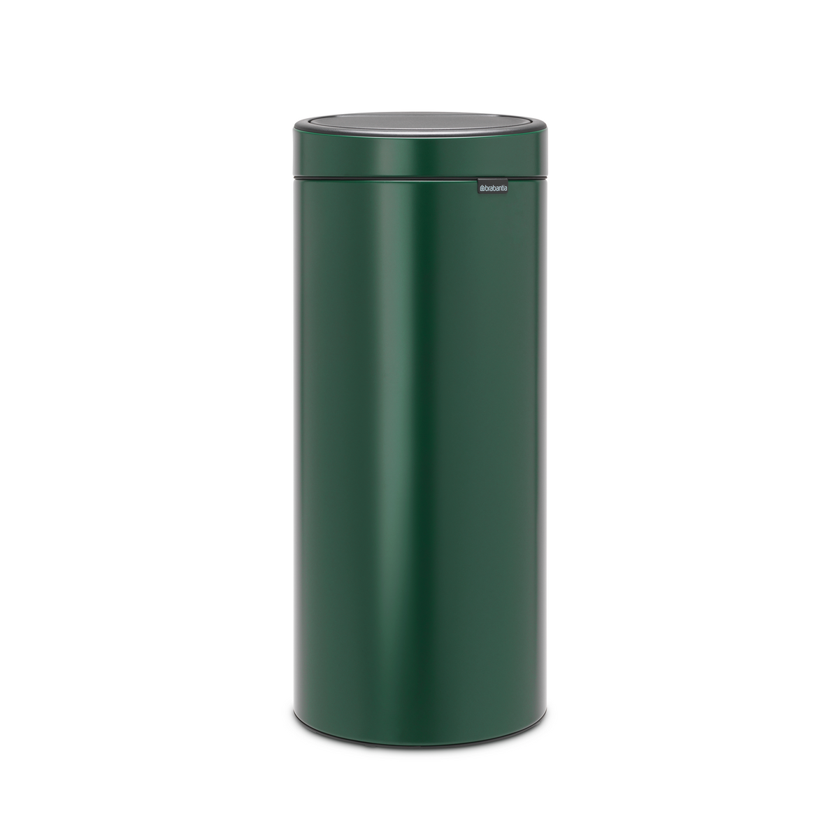 Brabantia Touch Bin New afvalemmer, 30 liter, kunststof binnenemmer - Pine Green