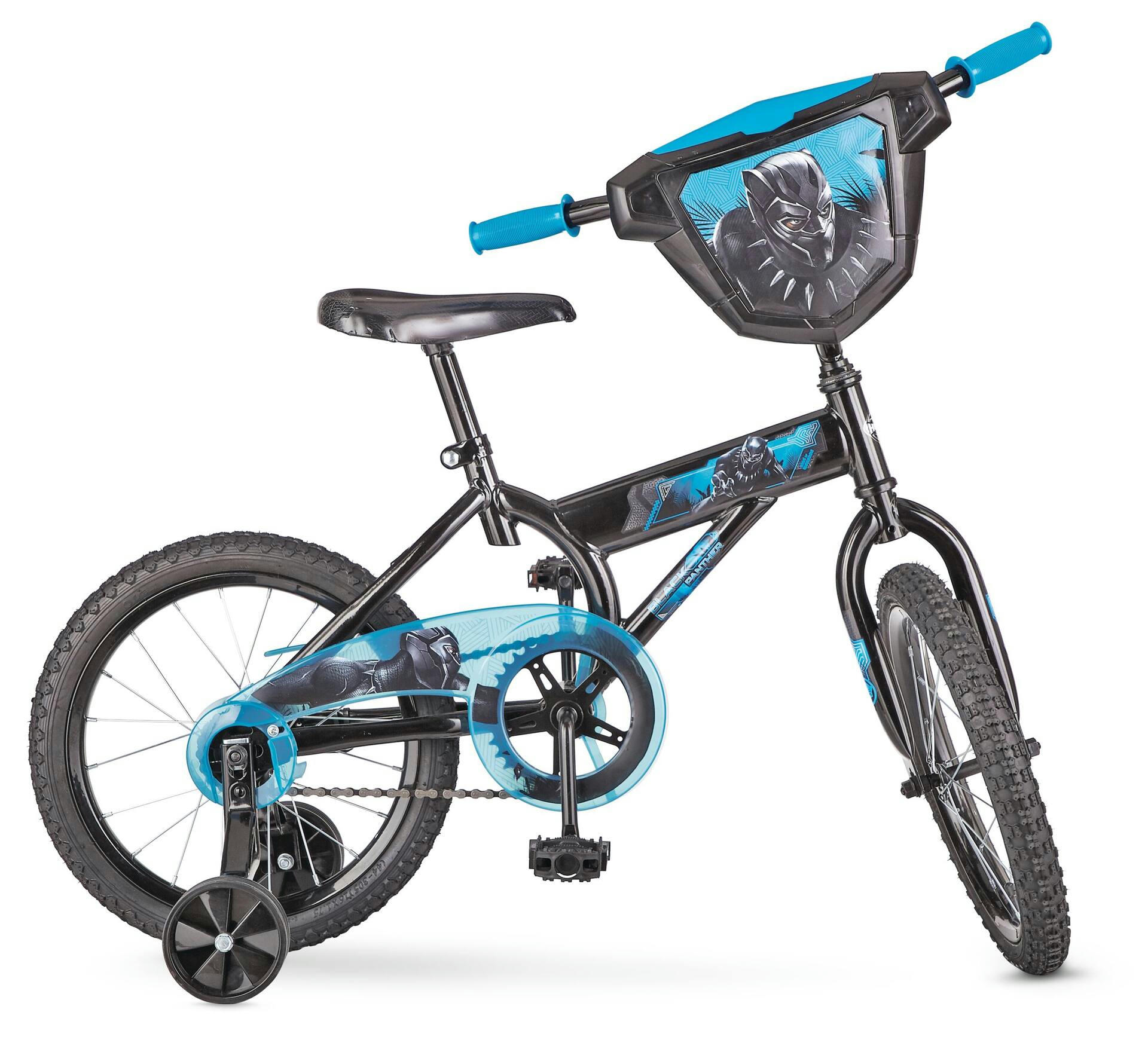 Marvel Black Panther Kids' Bike, 16-in, Black/Blue