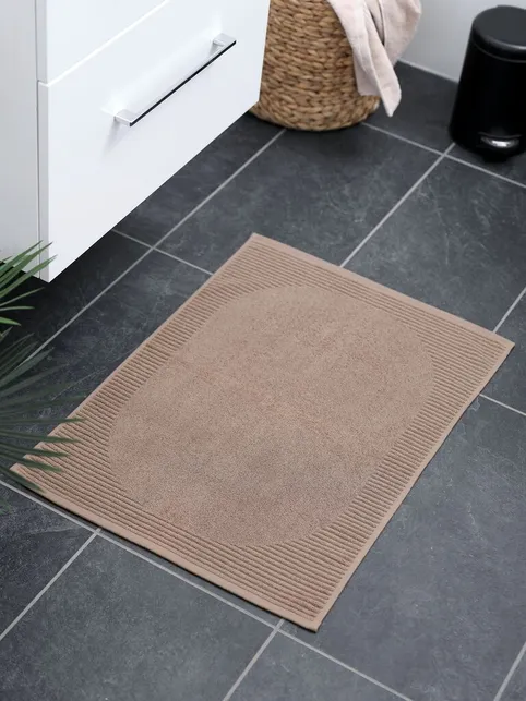 Bademåtte MANTORP 50x70 mørk sand