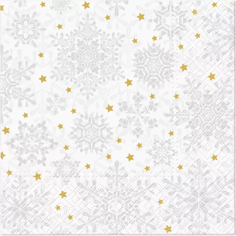 Serviette 20er-Set Glowing Stars