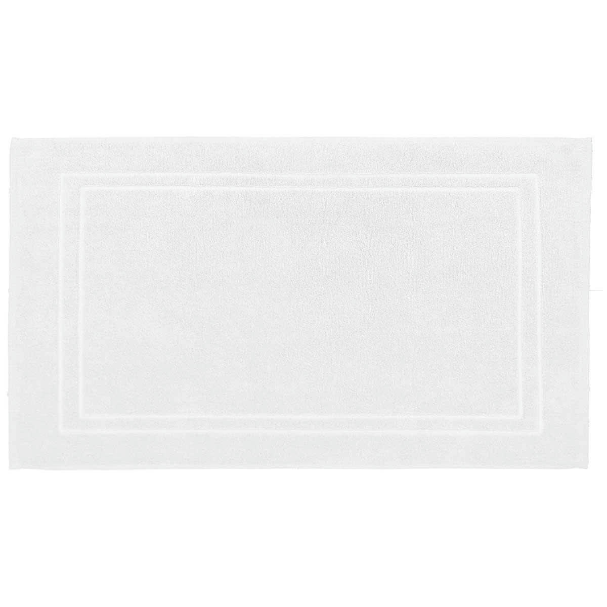 LUXURY - Tapis de bain 900gr/m²  blanc 50x80 cm