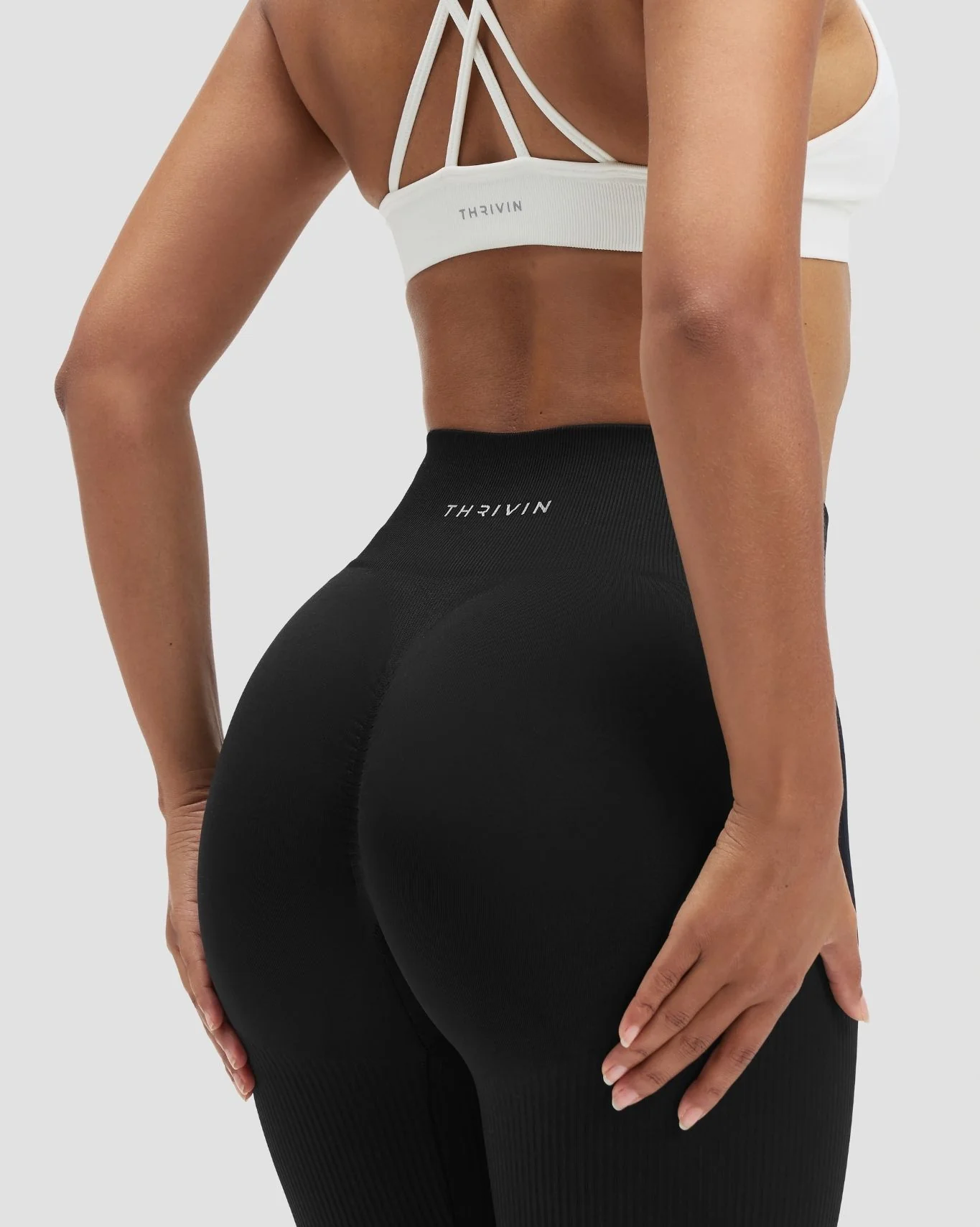 Elevate™ Sculpting High Waist Scrunch Flare | Night Black