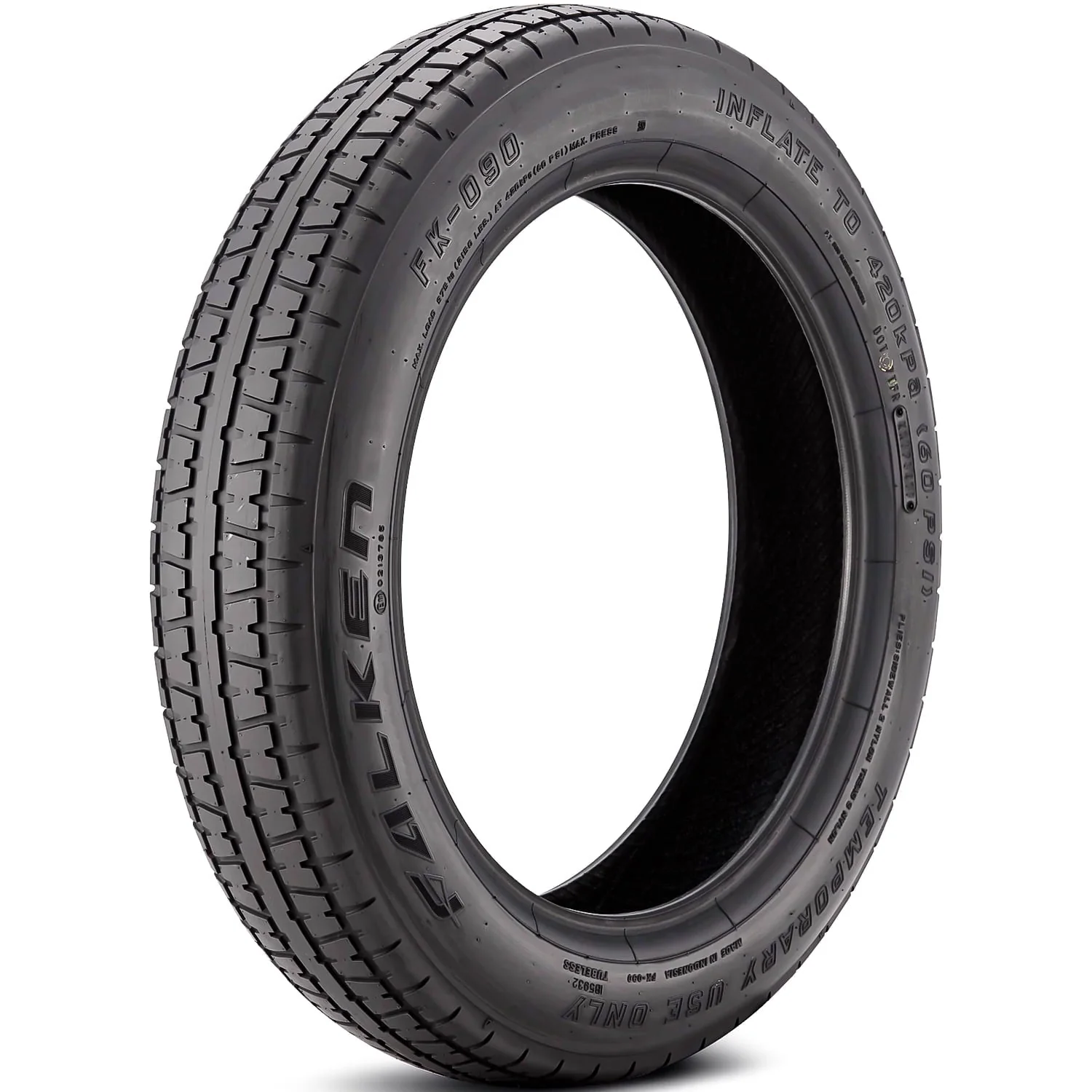Falken FK-090 T125/70D17 98M Temporary Spare Tire  Compact Emergency Replacement Tire