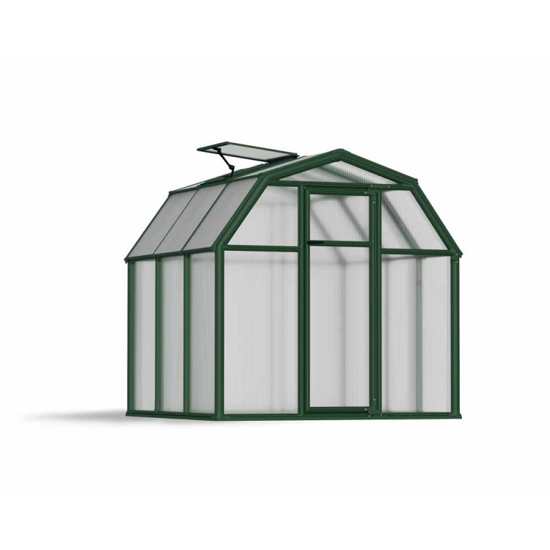 Serre en polycarbonate Eco Grow verte 3,2 m² CANOPIA