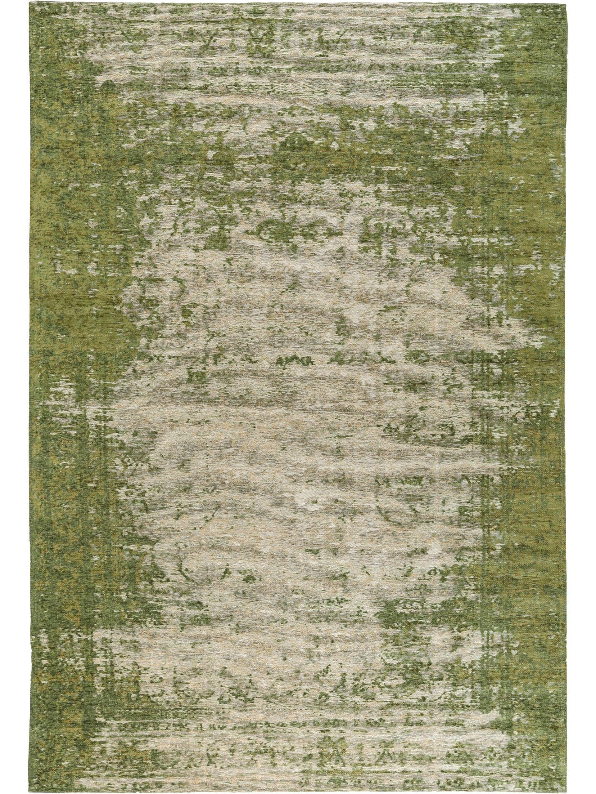 TOSCA - Tapis tissé à plat vert 195x285