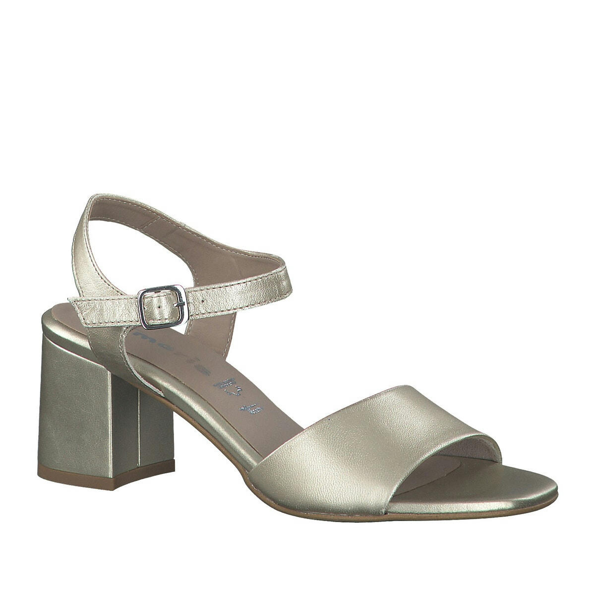 Sandales en cuir à talons