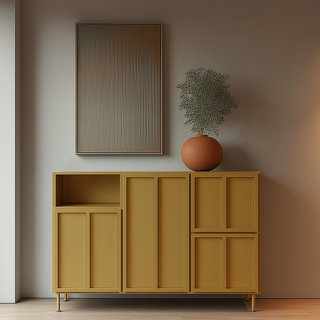 New Routz Ottawa Dressoir - Mosterd