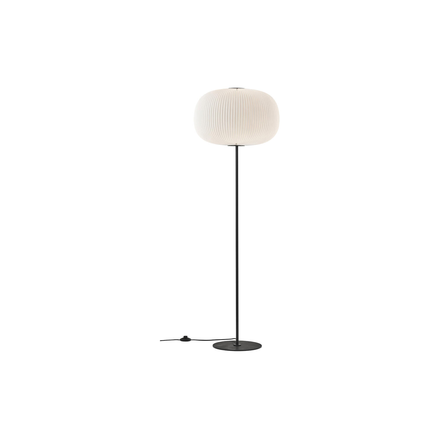 332 LAMELLA gulvlampe, sort