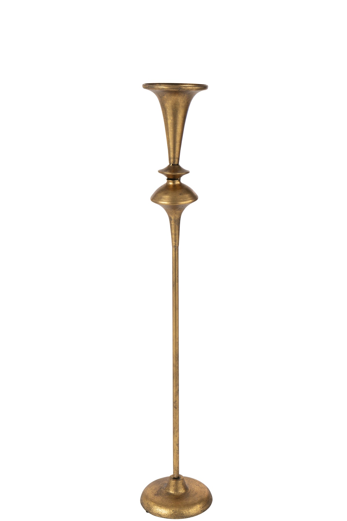 J-Line kaarshouder - ijzer - goud - large