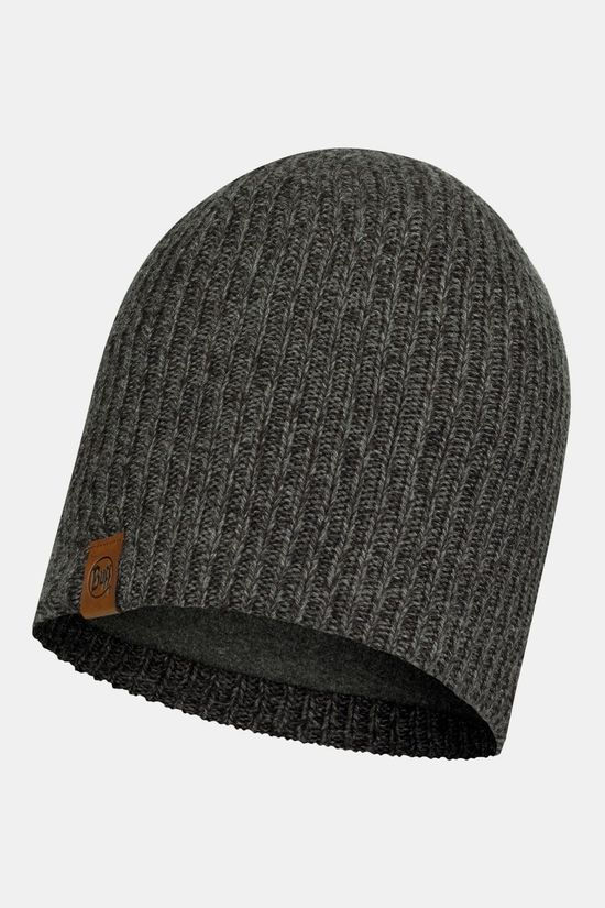 Buff Knitted & Fleece Muts Lyne Grey