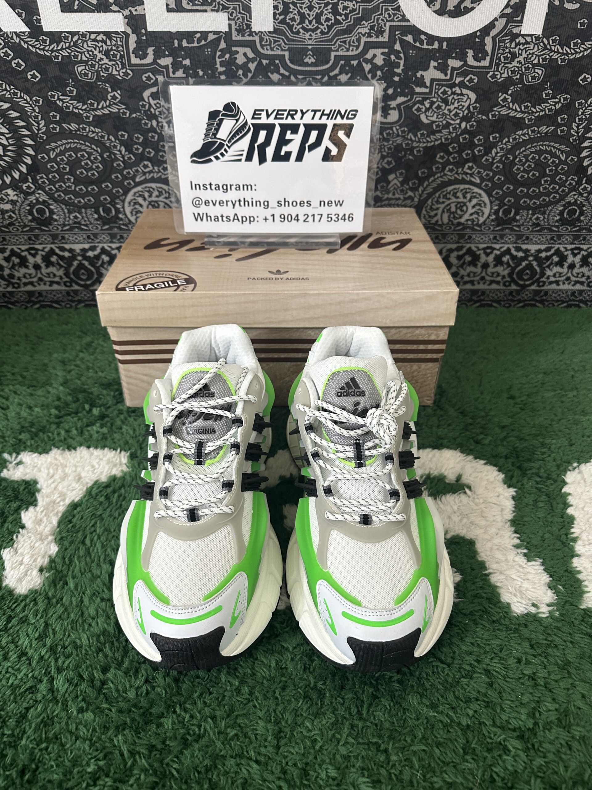 Adidas Adistar Jellyfish Pharrell Williams Focus Green White