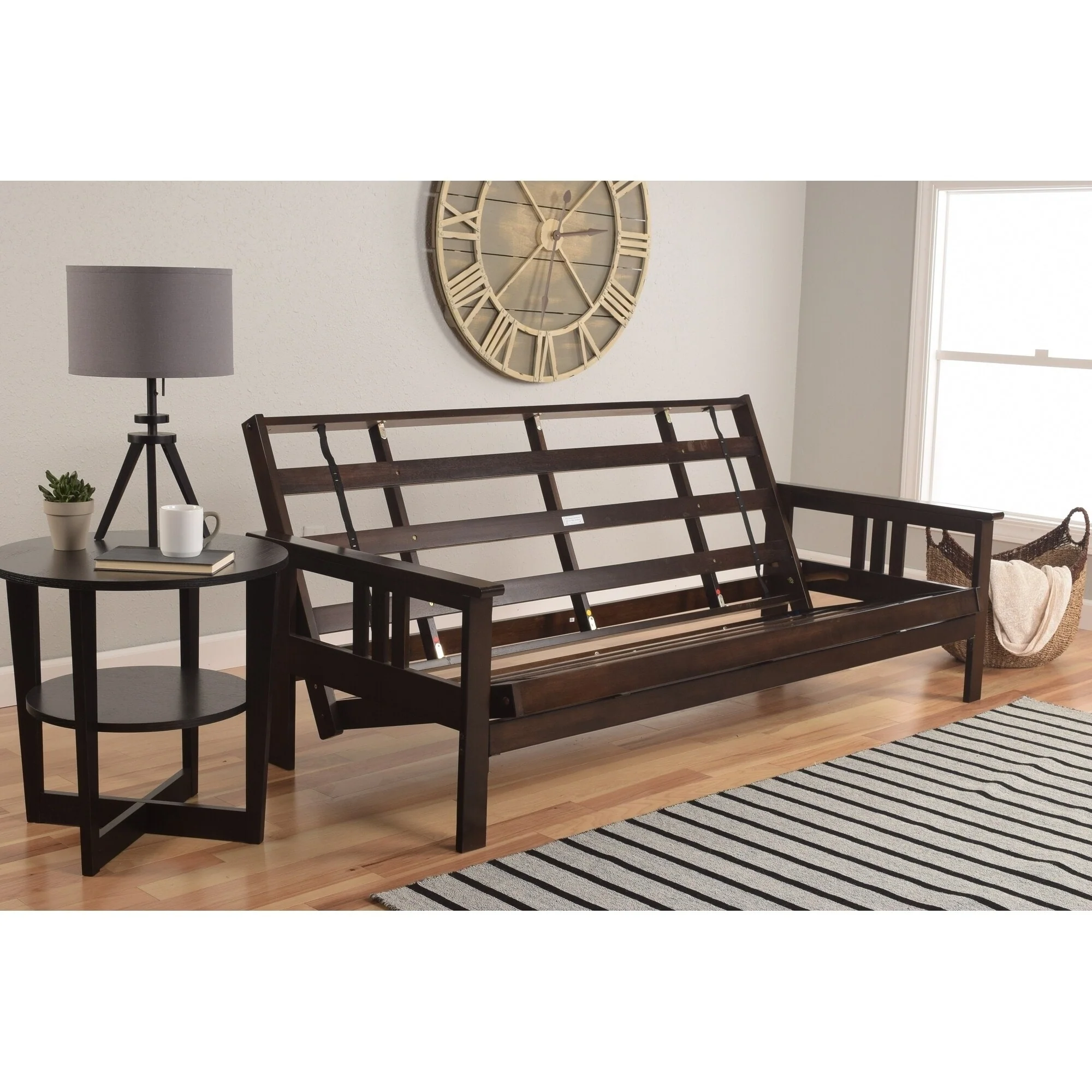 Somette Queen-size Wood Futon Frame (Mattress not included)