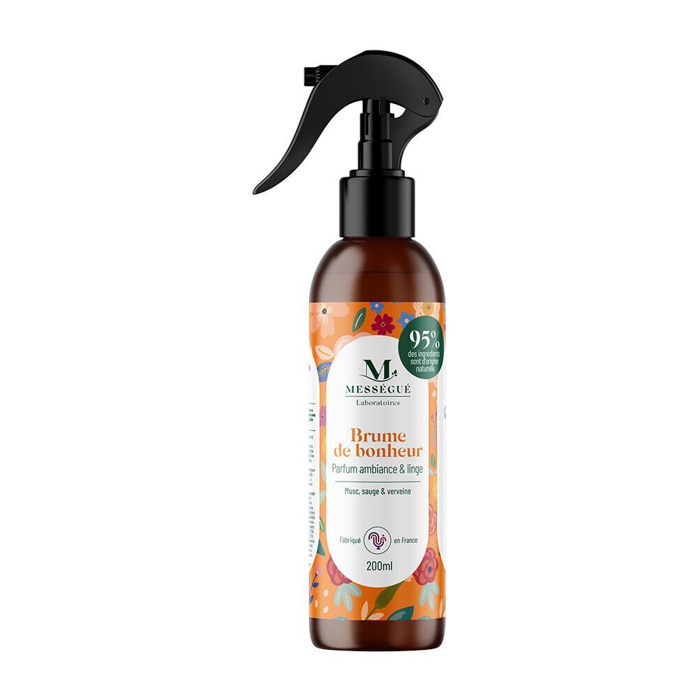 Brume de bonheur parfum ambiance et linge Mességué 200ml