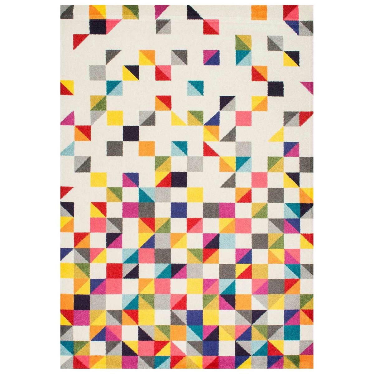 DETRU BOUTIK - Tapis salon multicolore 240x340