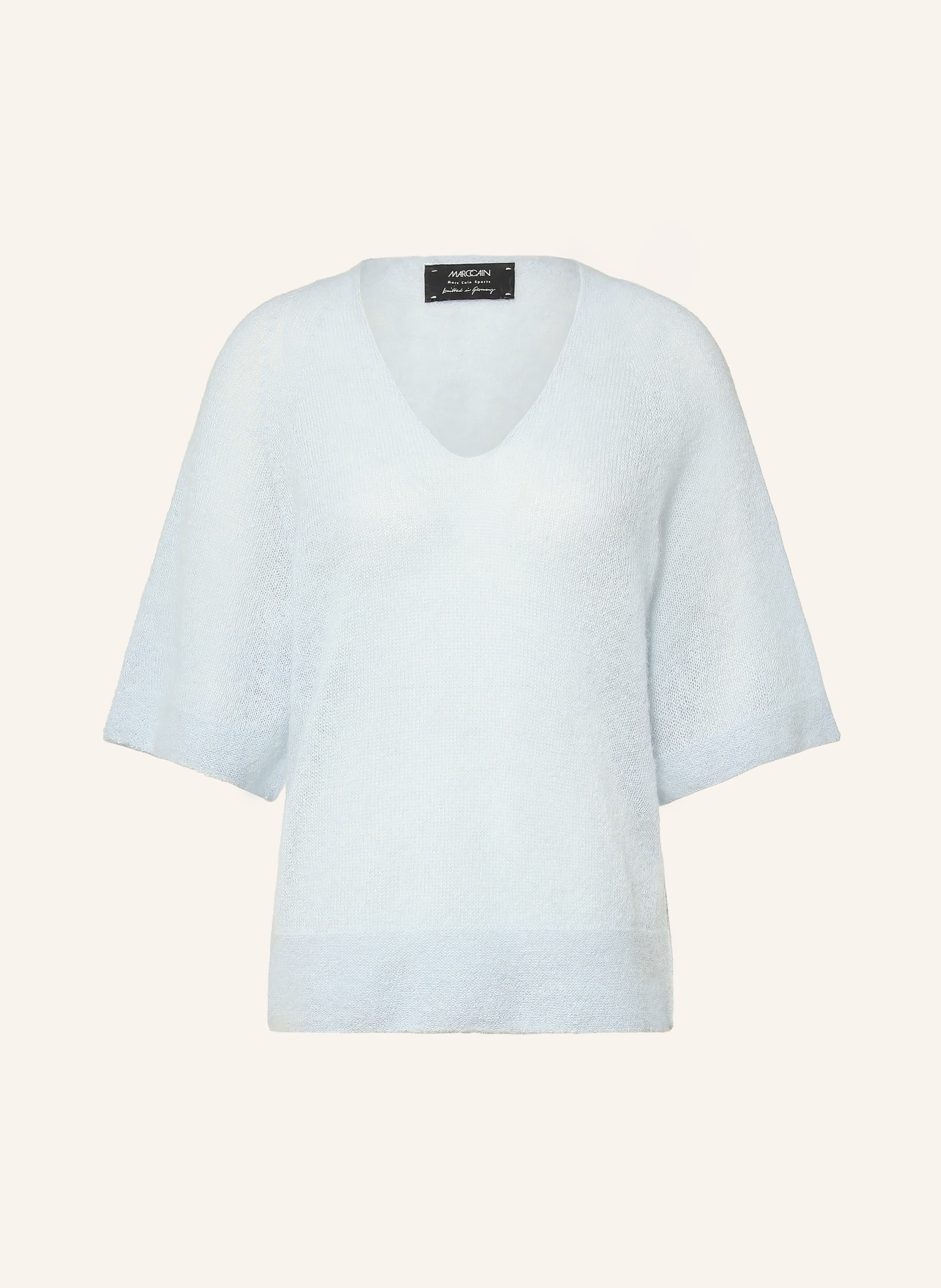 MARC CAIN Strickshirt mit Alpaka und Mohair