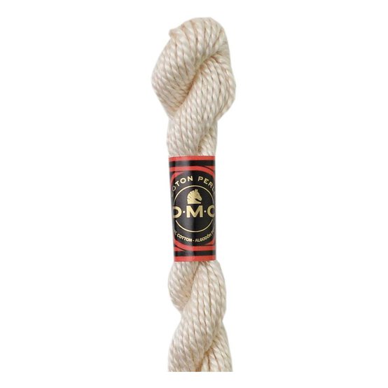 DMC Cream Pearl Cotton Thread Size 3 15m (712)