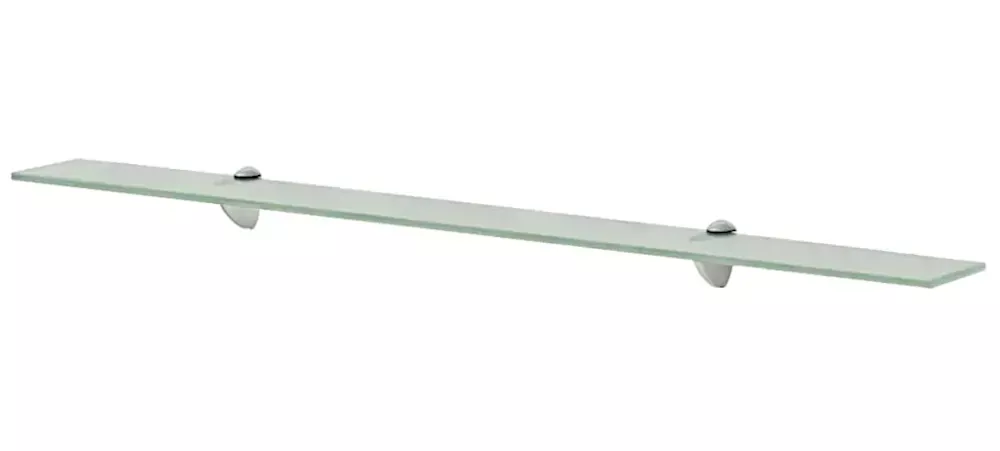 Mleczna elegancka półka szklana 100x10 - Xyreon