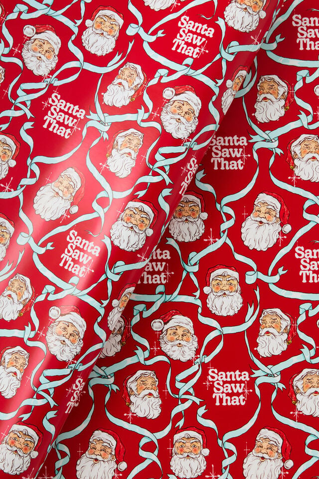 30M Christmas Wrapping Paper Roll