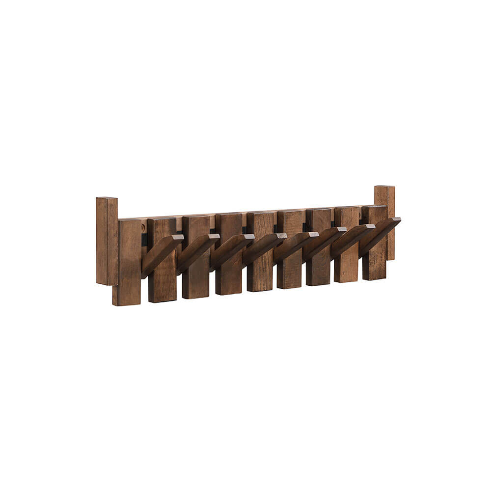 Home Deluxe Kapstok PORTE - 56 x 3,5 x 15 cm, walnoot bruin