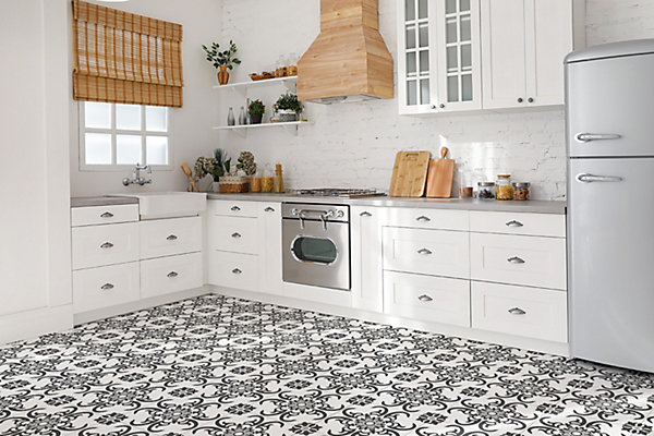 Carreaux vinyle Tulup 30x30 cm Décoration arabe 9 pcs