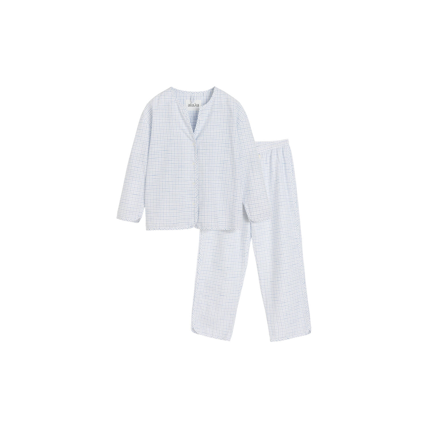 Pyjamas Check, mix blue bell