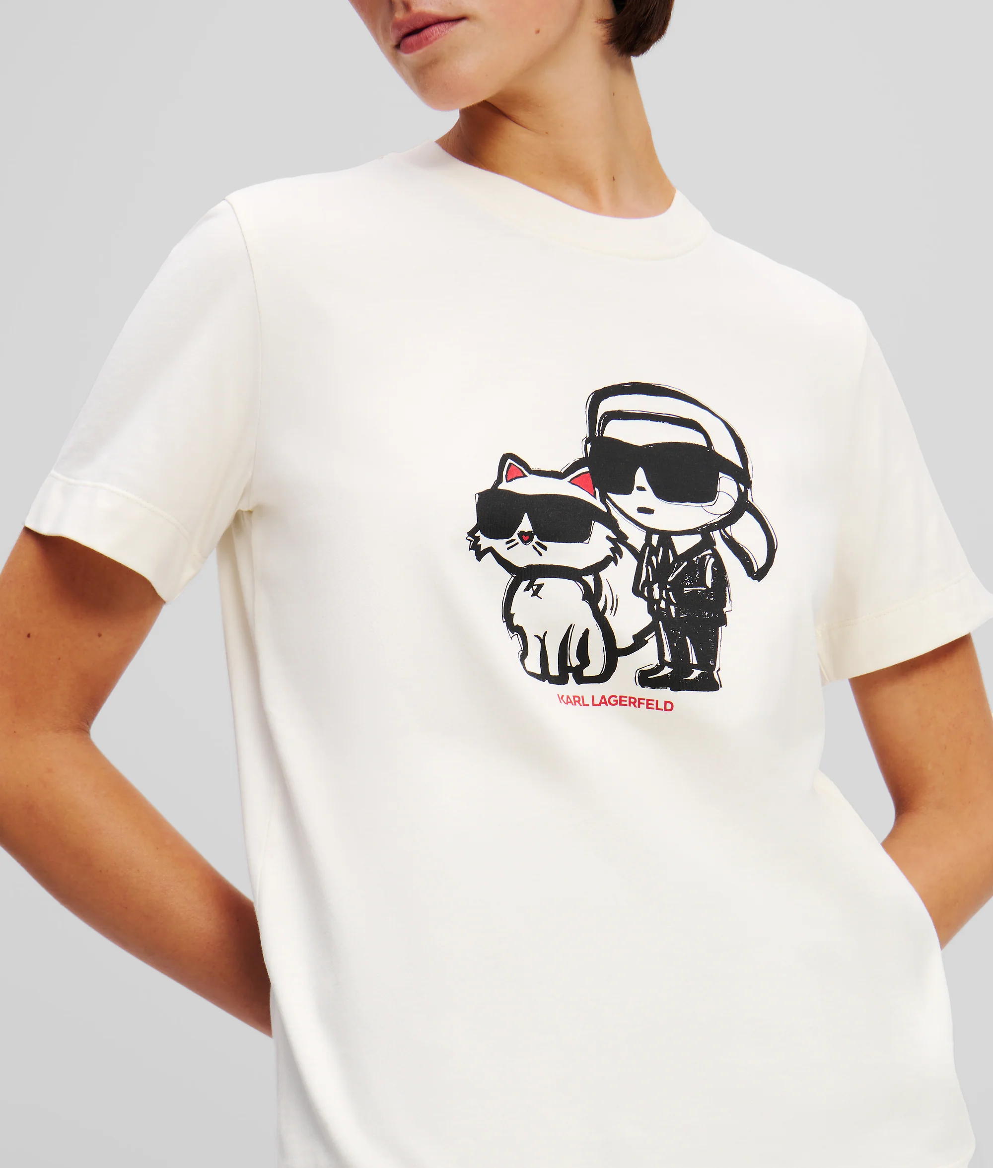 T-shirt Ikon Karl & Choupette