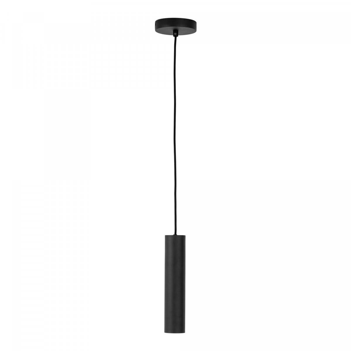 VISTA - Suspension minimaliste en métal noir