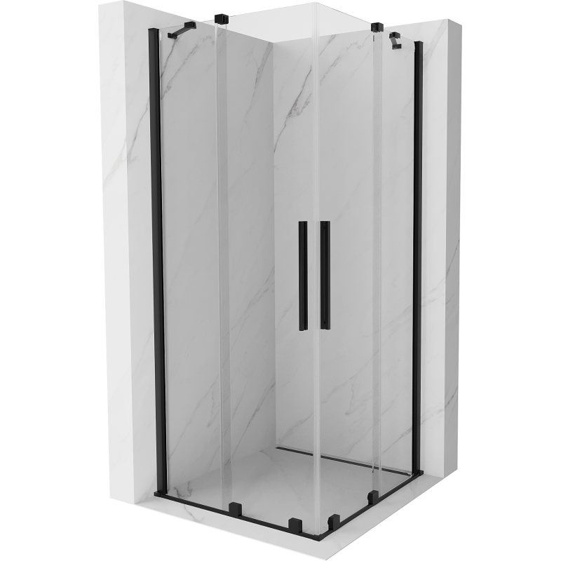 Kabina prysznicowa rozsuwana Mexen Velar 80x80 transparent