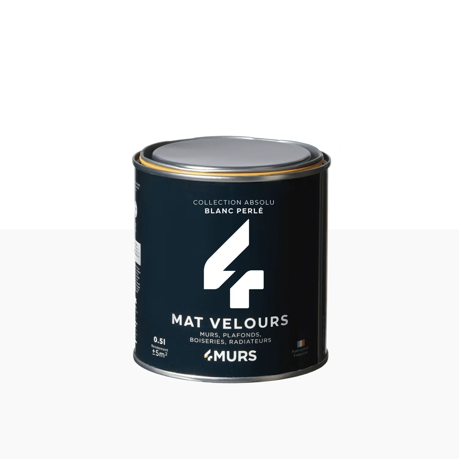 Absolu Peinture Finition Peinture blanc perlé 0,5 L